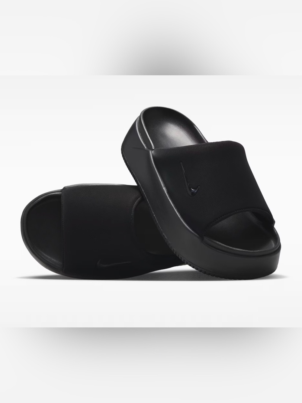 Nike Calm Elevation Women's Slide Sandal - Black